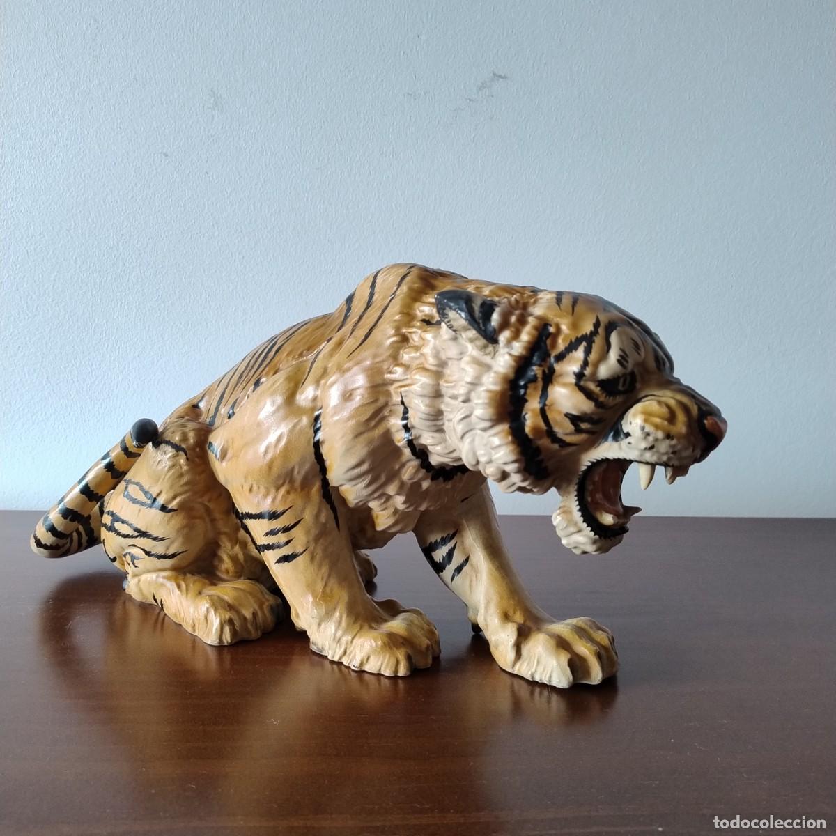 Arte: TIGRE DE BENGALA - ESTUCO - Foto 2