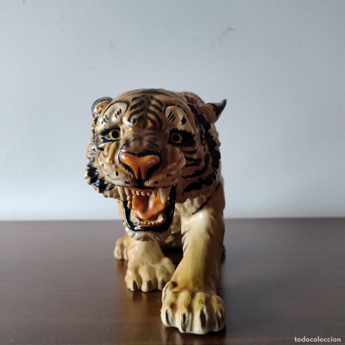 Arte: TIGRE DE BENGALA - ESTUCO - Foto 3
