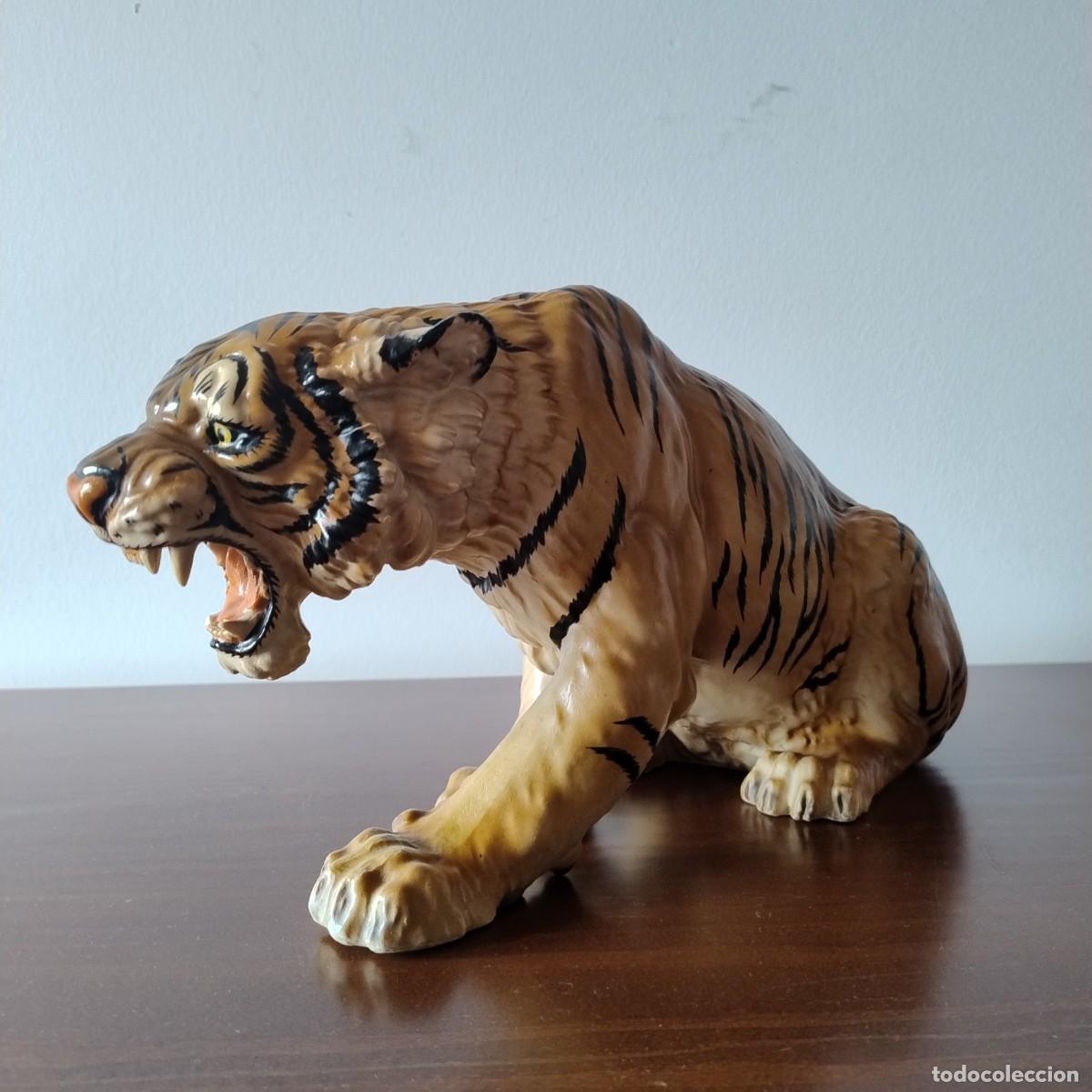 Arte: TIGRE DE BENGALA - ESTUCO - Foto 4