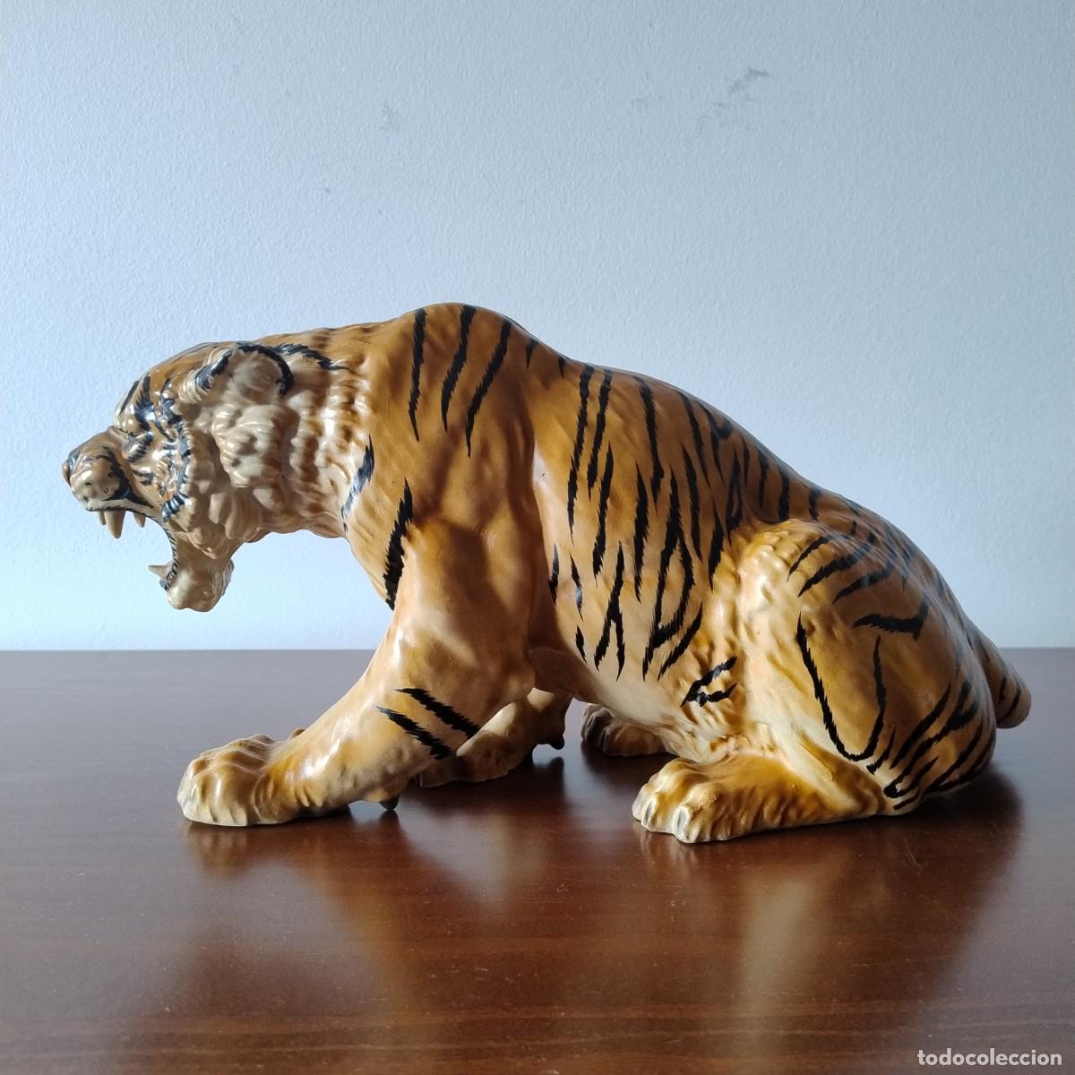 Arte: TIGRE DE BENGALA - ESTUCO - Foto 5