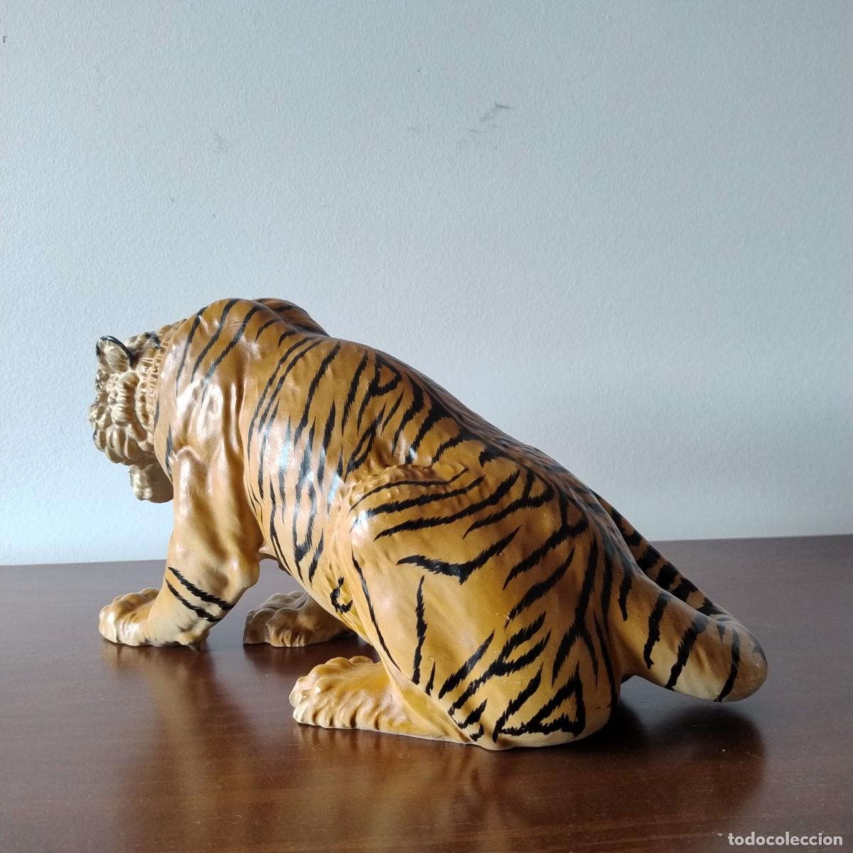 Arte: TIGRE DE BENGALA - ESTUCO - Foto 6