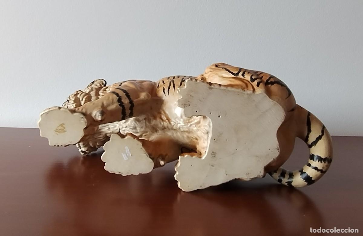 Arte: TIGRE DE BENGALA - ESTUCO - Foto 8