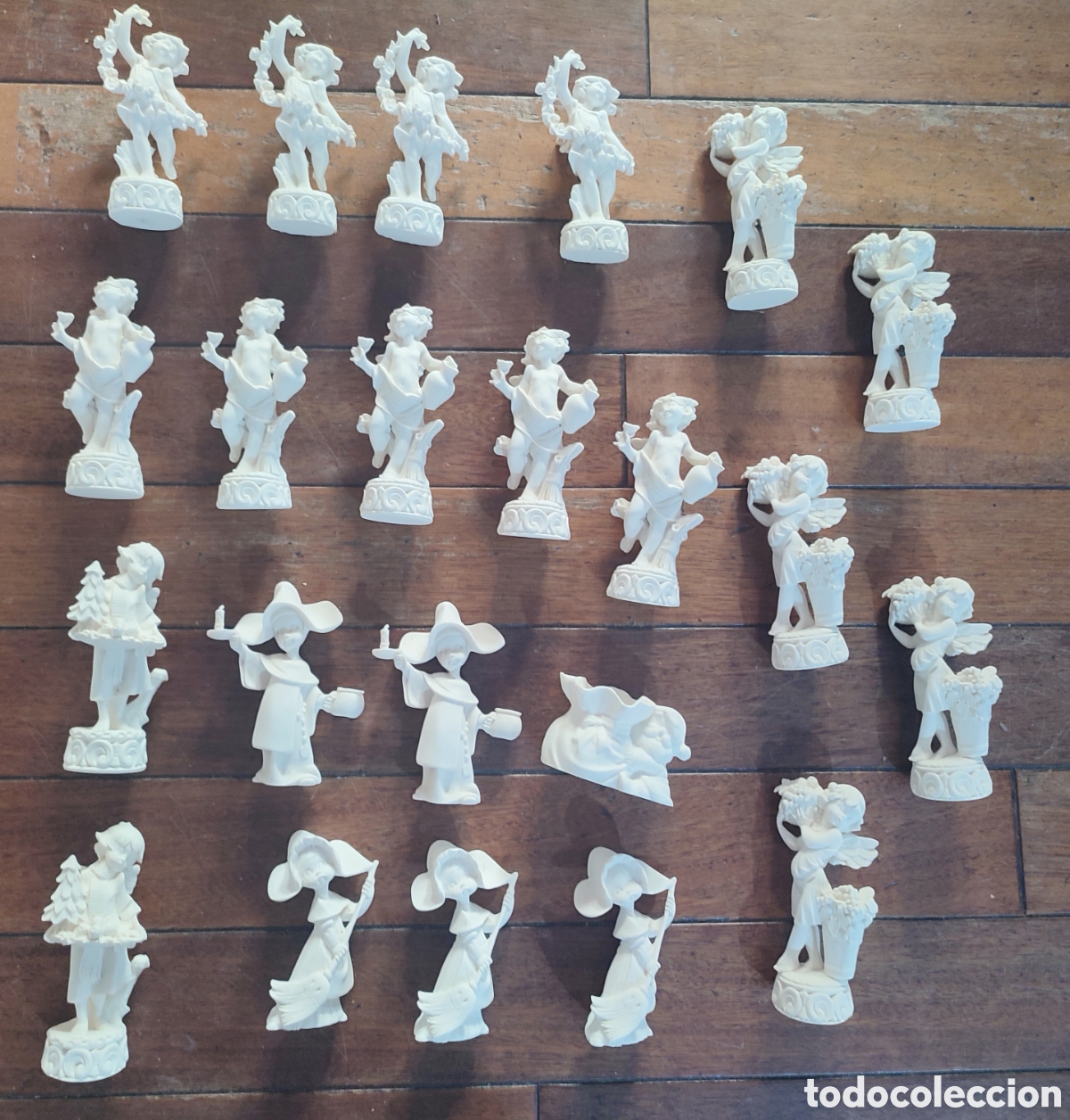 Arte: Oferta lote Figuras marmolina.