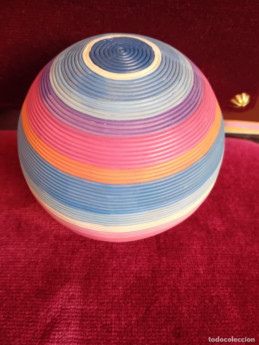 Arte: Esfera estriada de marfilina - Foto 2