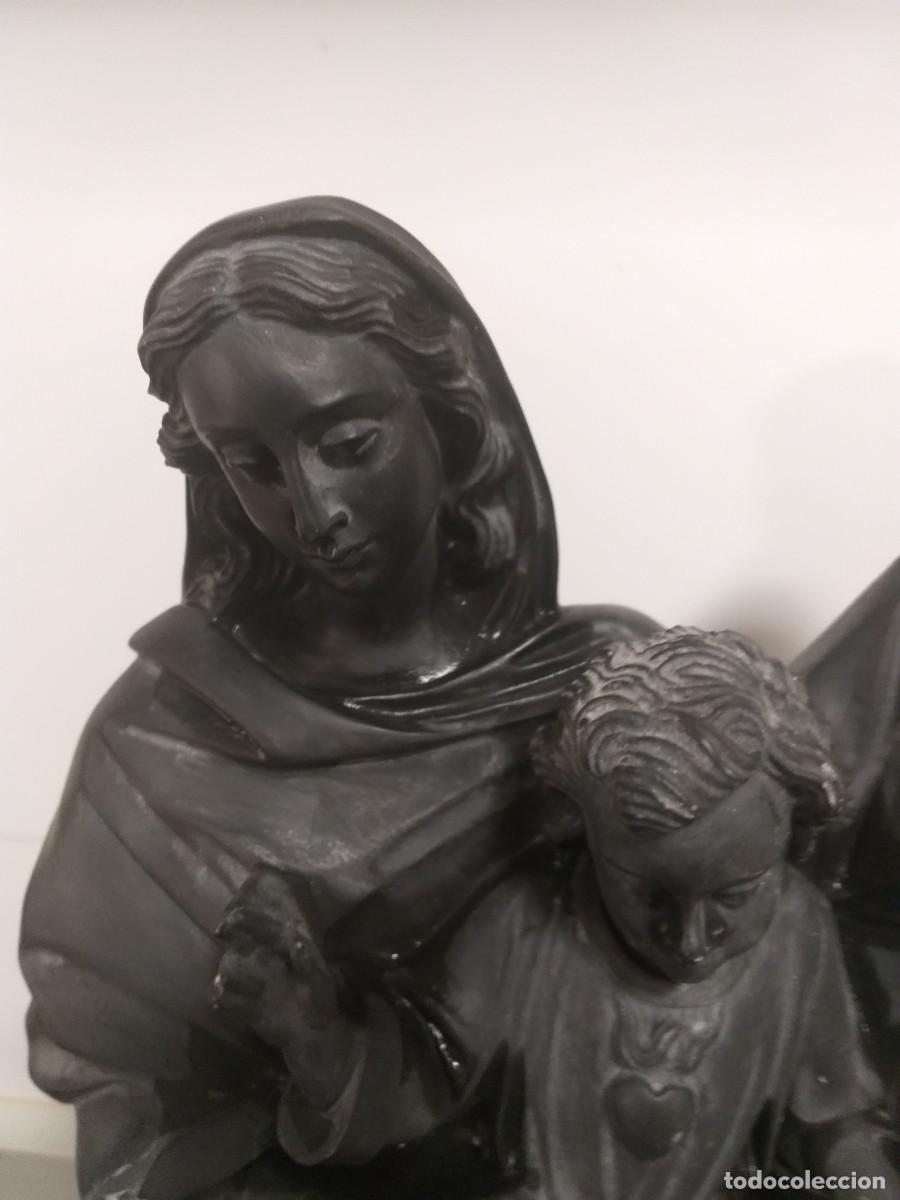 Arte: escultura de la sagrada familia - Foto 2