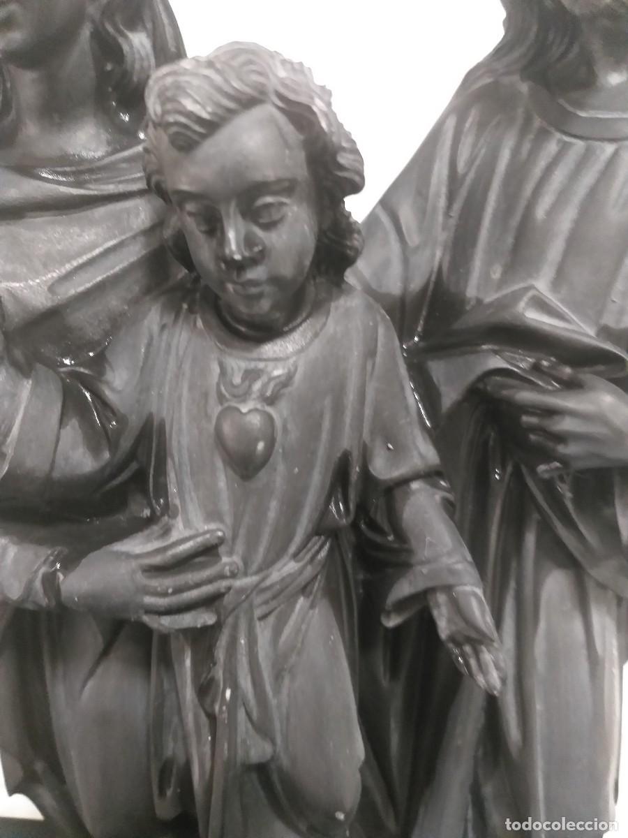 Arte: escultura de la sagrada familia - Foto 3