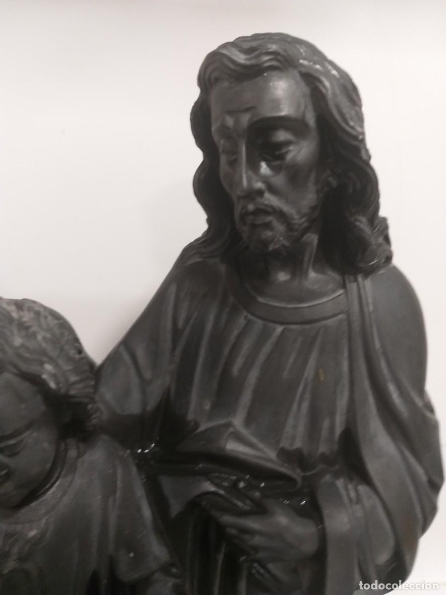 Arte: escultura de la sagrada familia - Foto 4