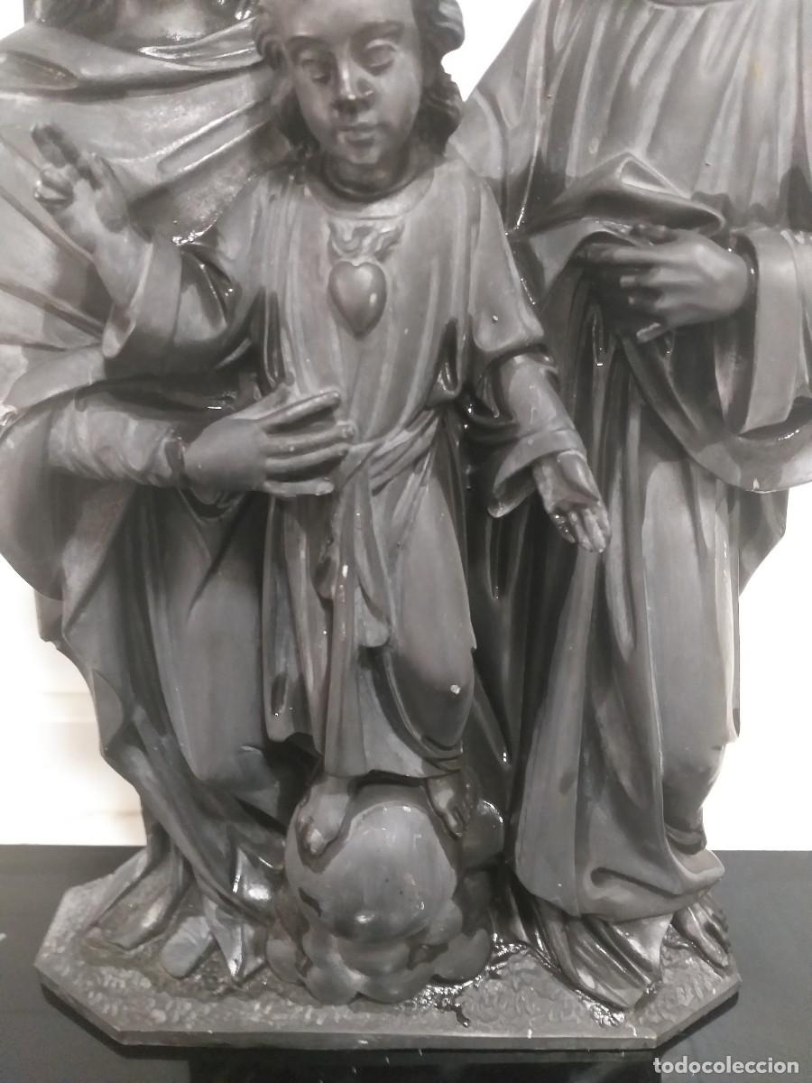 Arte: escultura de la sagrada familia - Foto 5