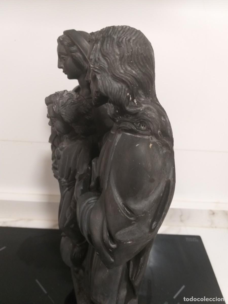Arte: escultura de la sagrada familia - Foto 6