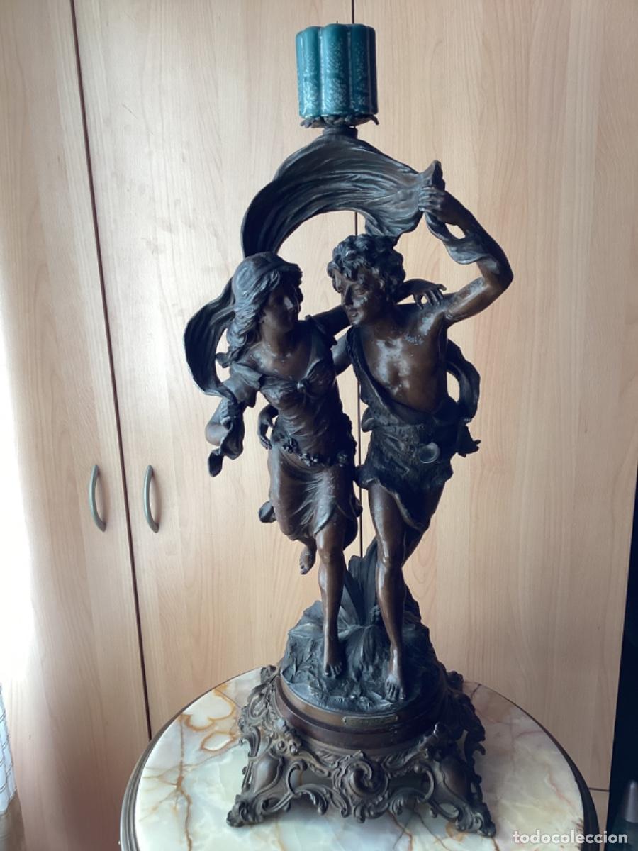 Arte: Estatua antigua &ldquo;L&rsquo;Orage&rdquo; (La Tormenta) - Foto 5