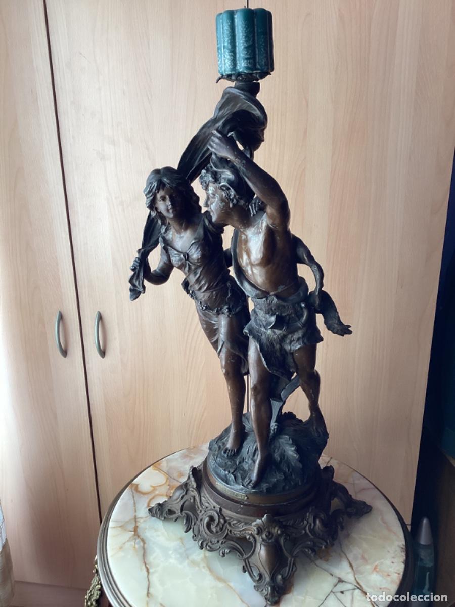 Arte: Estatua antigua &ldquo;L&rsquo;Orage&rdquo; (La Tormenta) - Foto 6