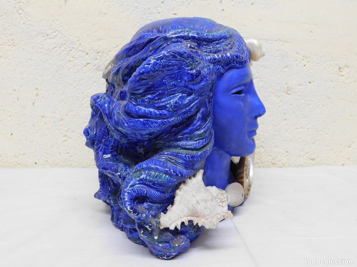 Arte: ESCULTURA CABEZA DE MUJER - Foto 5