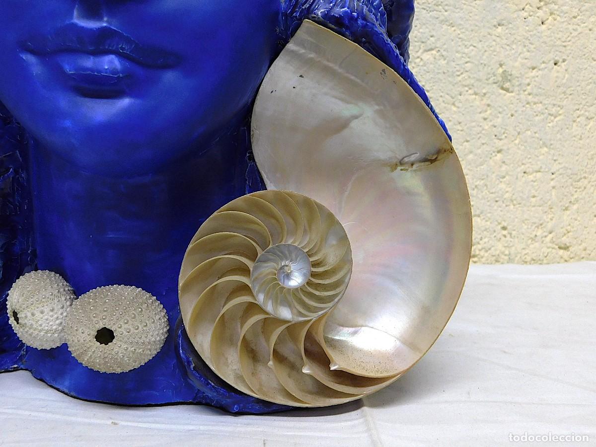 Arte: ESCULTURA CABEZA DE MUJER - Foto 9