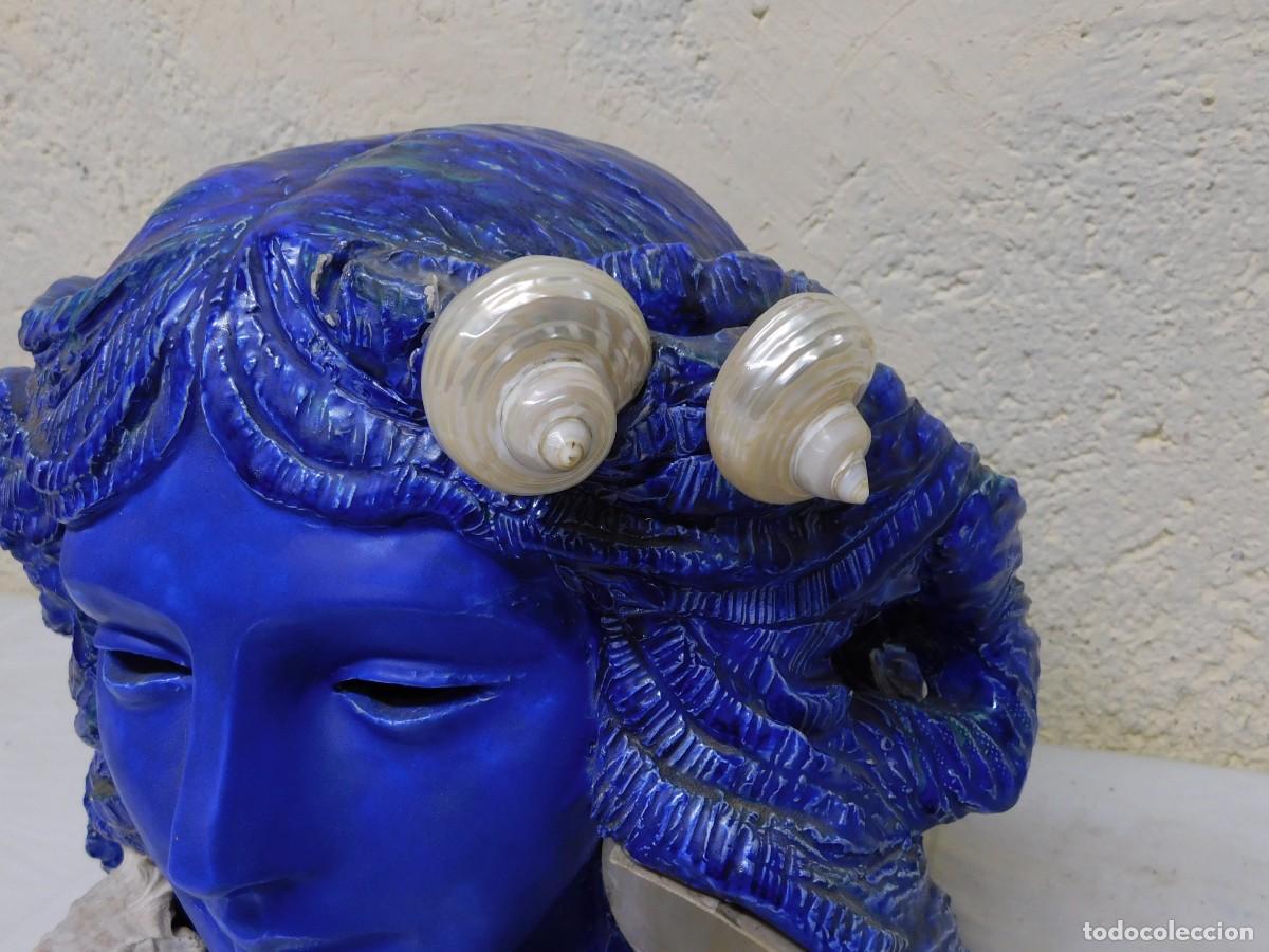 Arte: ESCULTURA CABEZA DE MUJER - Foto 10