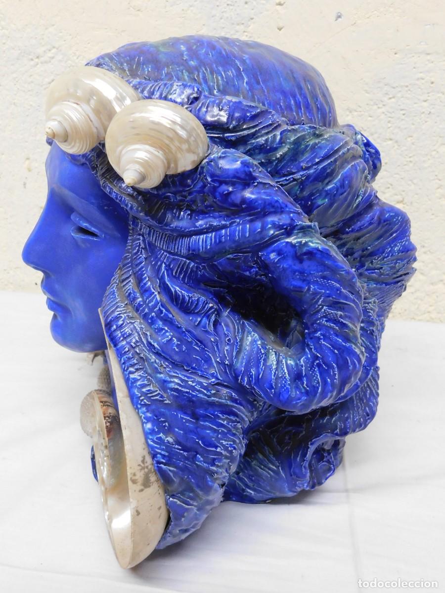 Arte: ESCULTURA CABEZA DE MUJER - Foto 12
