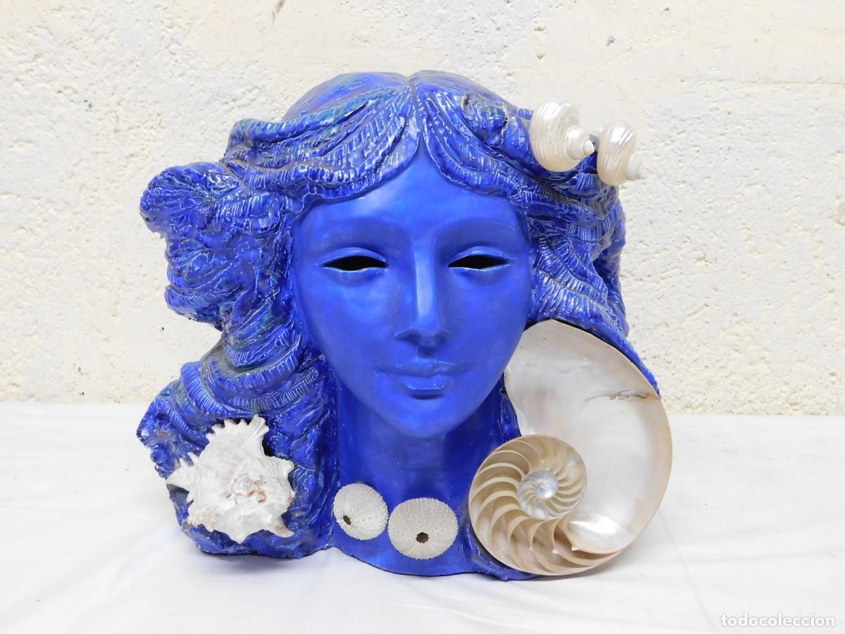 Arte: ESCULTURA CABEZA DE MUJER - Foto 16