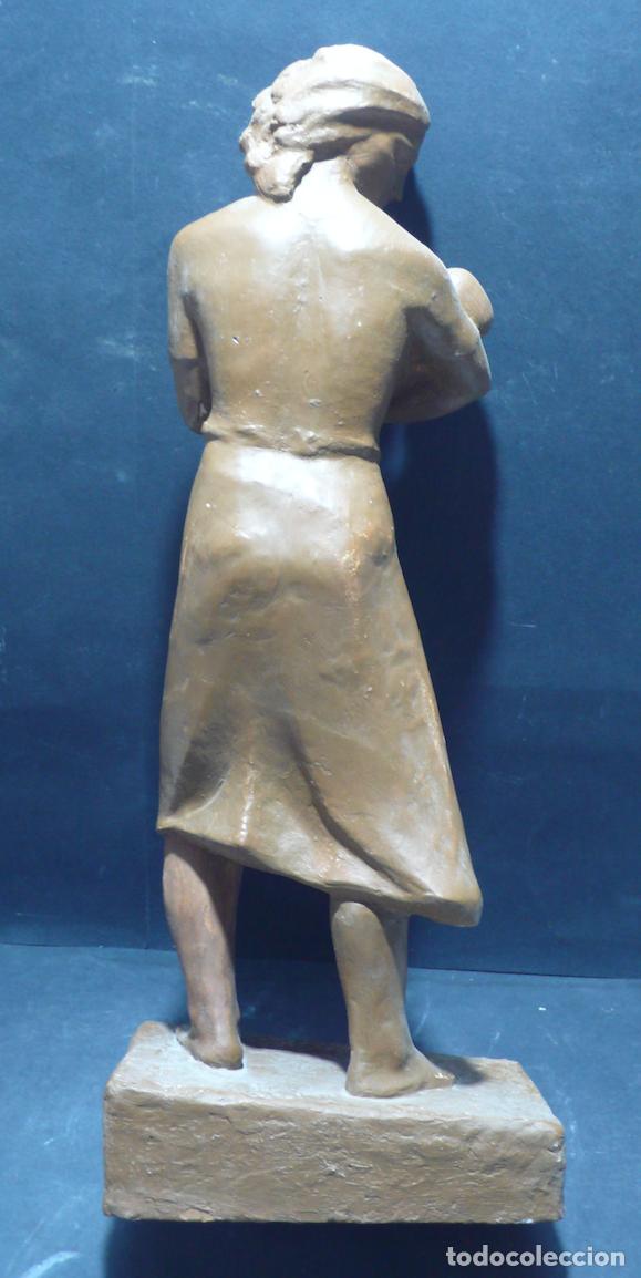 Arte: ESCULTURA DE MUJER YESO - Foto 2