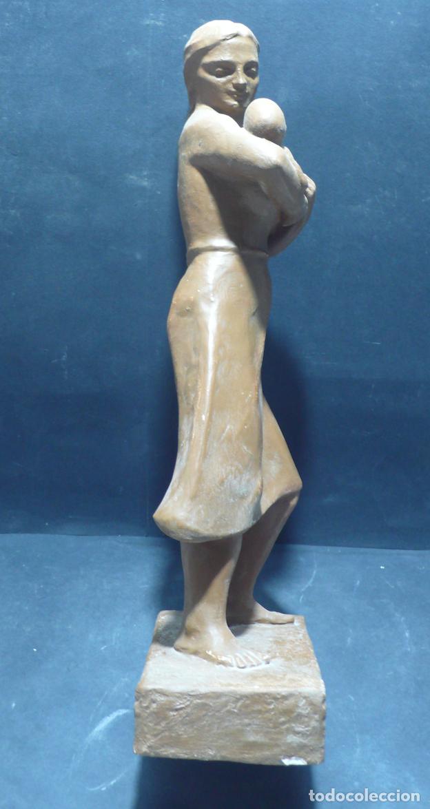 Arte: ESCULTURA DE MUJER YESO - Foto 3