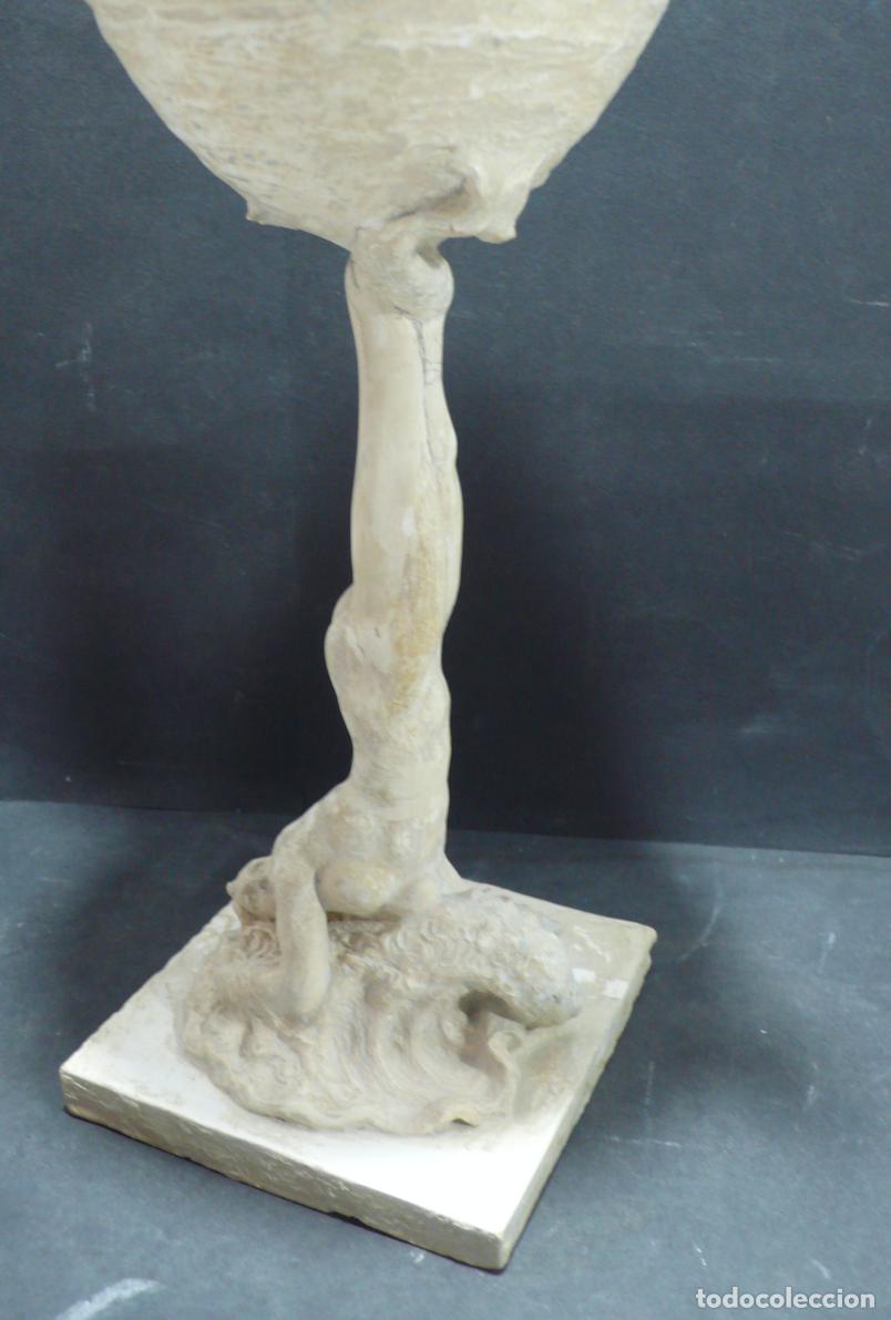 Arte: ESCULTURA EN YESO CON DESNUDO - Foto 3