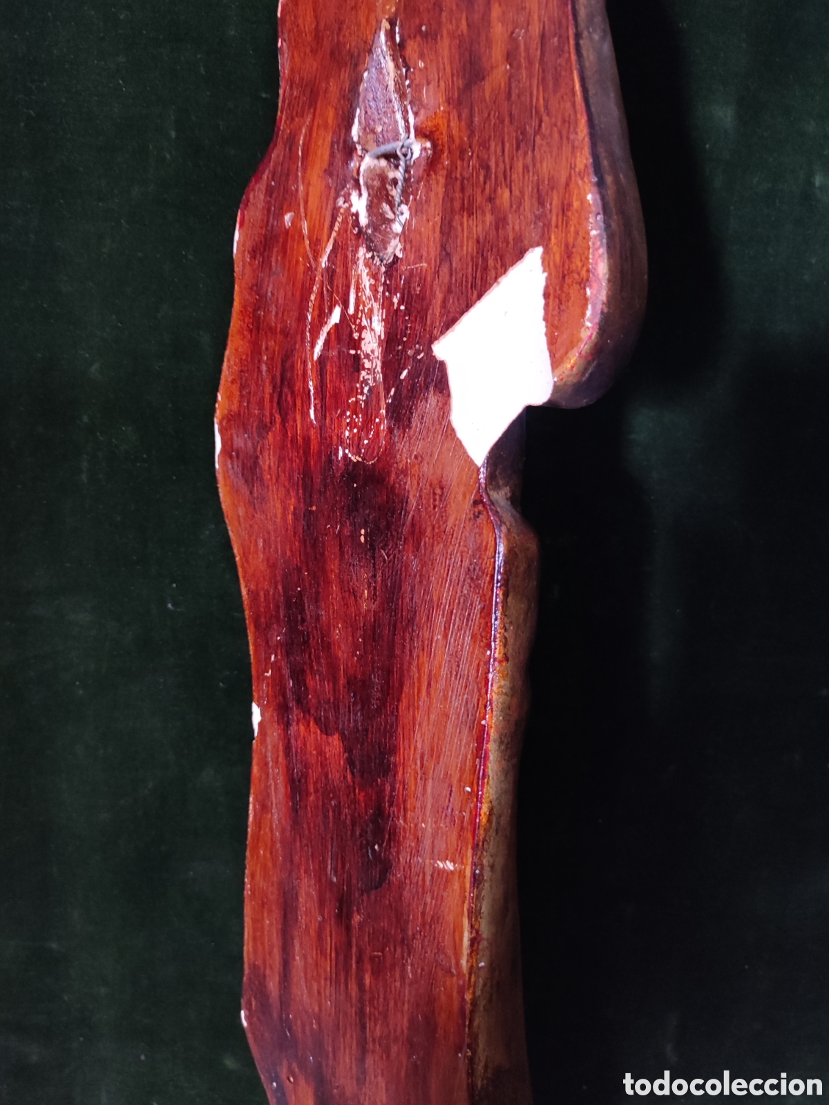 Arte: Virgen de estuco policromada para restaurar - Foto 7