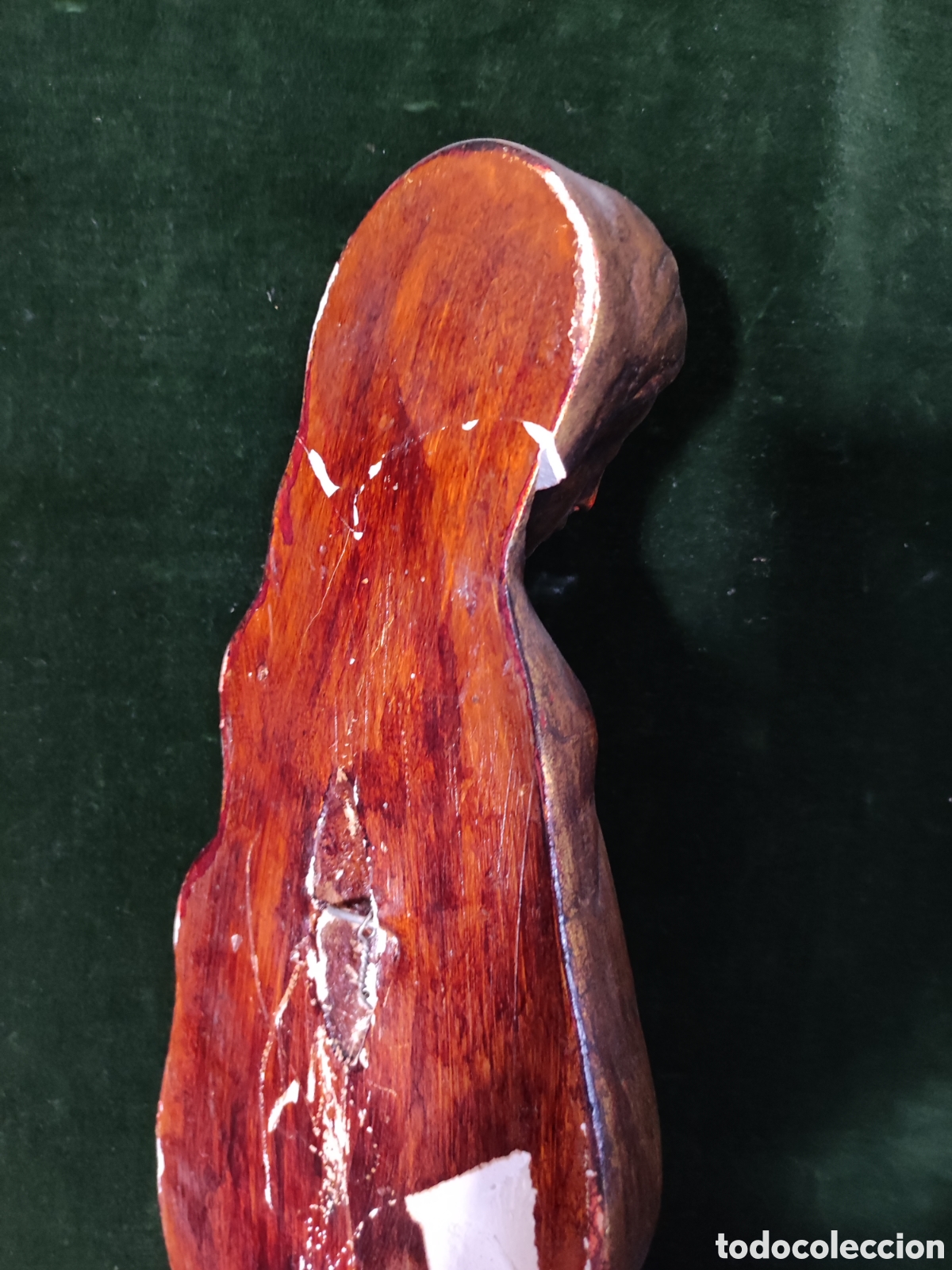 Arte: Virgen de estuco policromada para restaurar - Foto 8