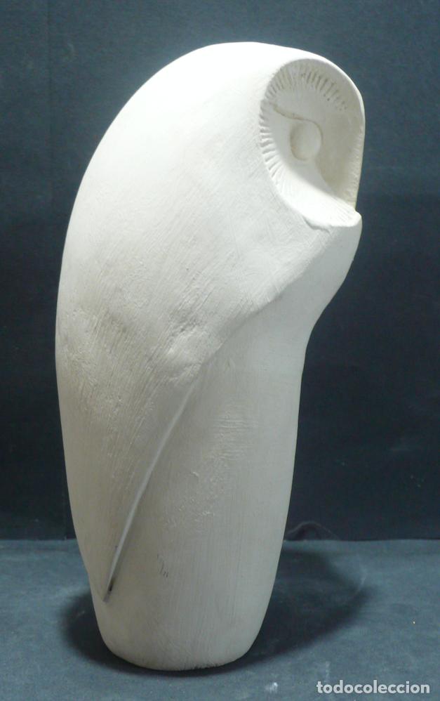 Arte: ESCULTURA DE BUHO EN YESO - Foto 2