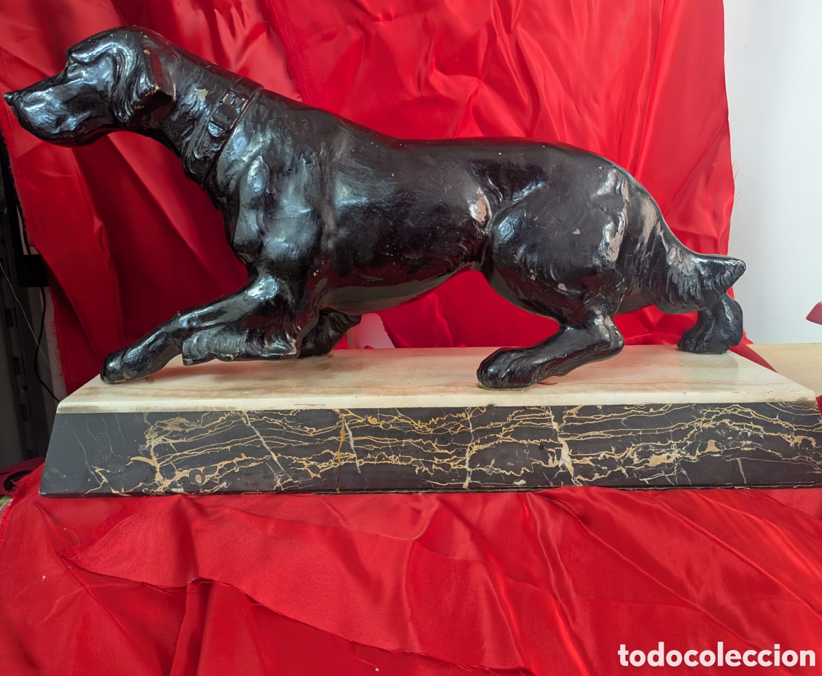 Arte: ESCULTURA DE PERRO NOUCENTISTA - Foto 1