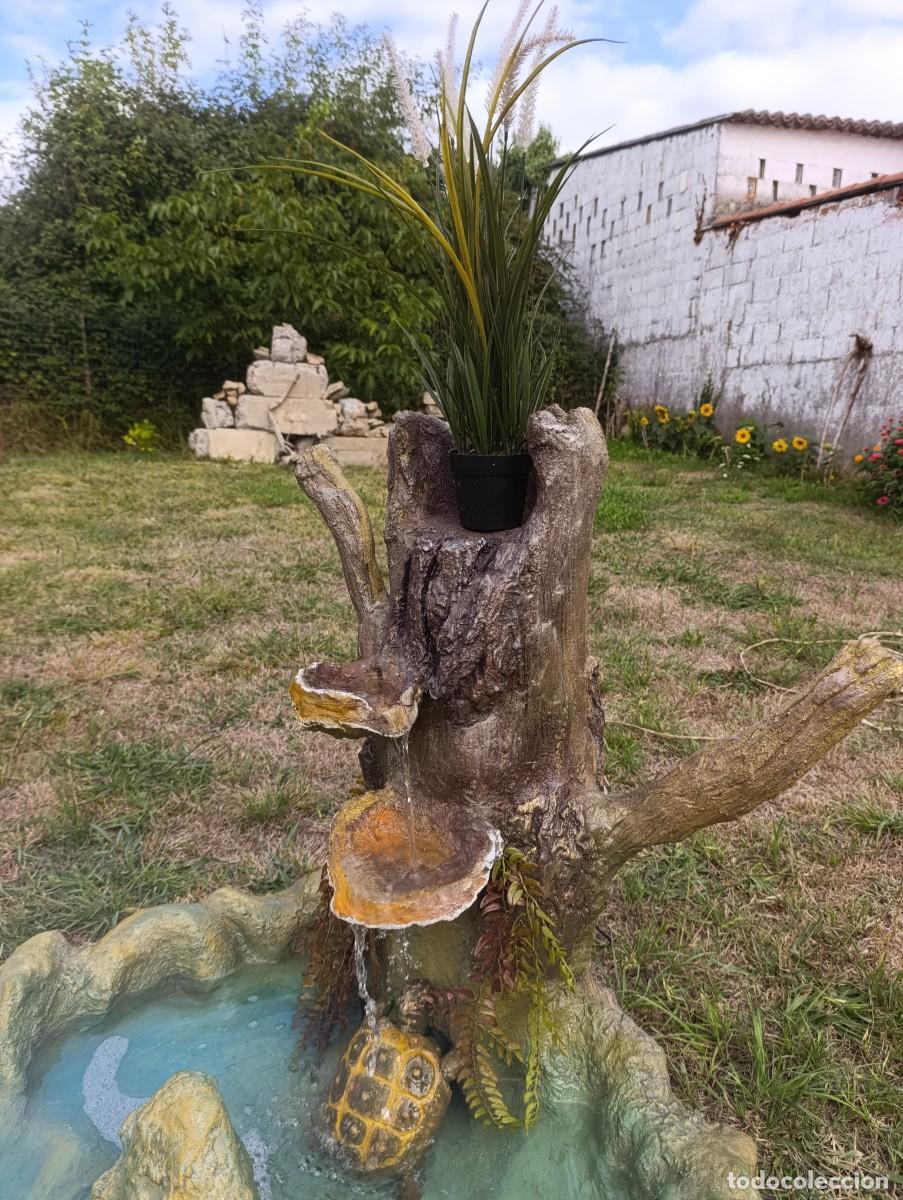 Arte: Fuente de jard&iacute;n hecha a mano. - Foto 1