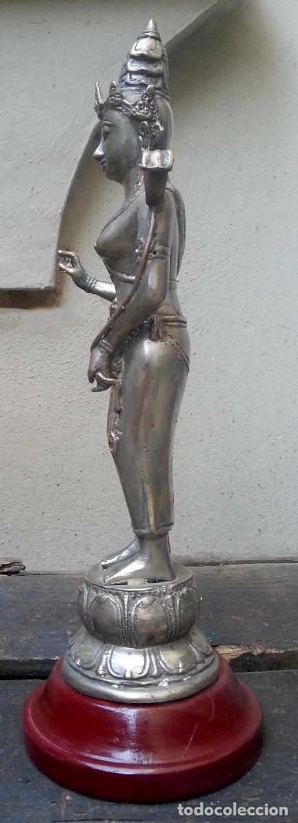 Arte: Escultura india plateada - Foto 2