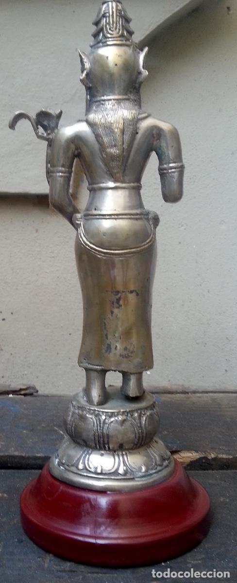 Arte: Escultura india plateada - Foto 3