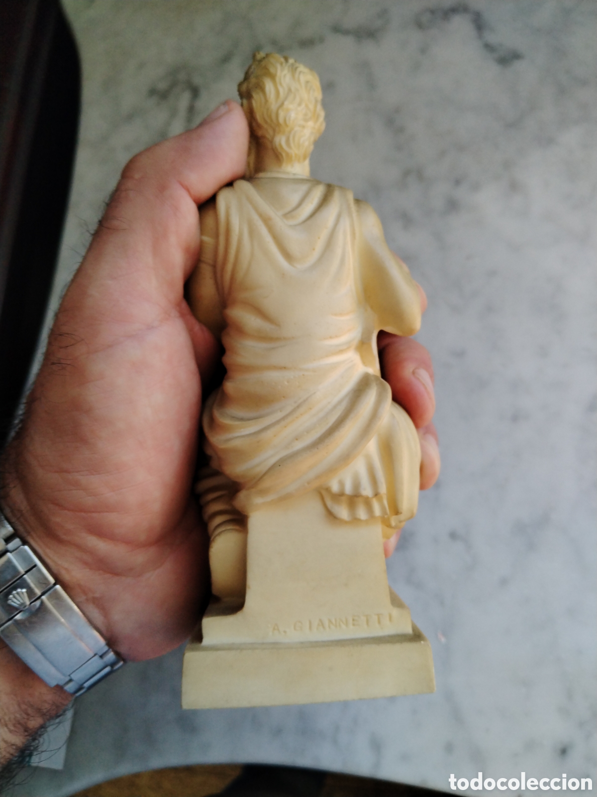 Arte: Estatuilla de Mois&eacute;s - A. Giannetti - Foto 2