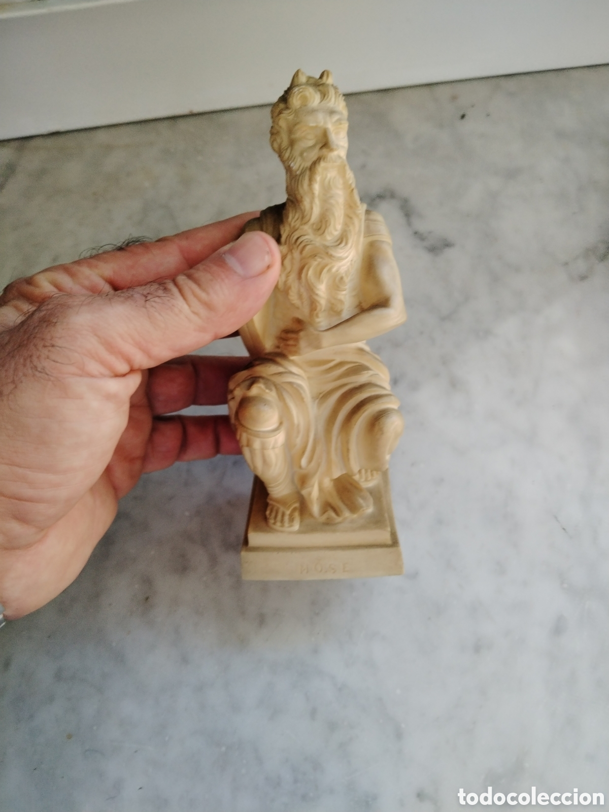 Arte: Estatuilla de Mois&eacute;s - A. Giannetti - Foto 1