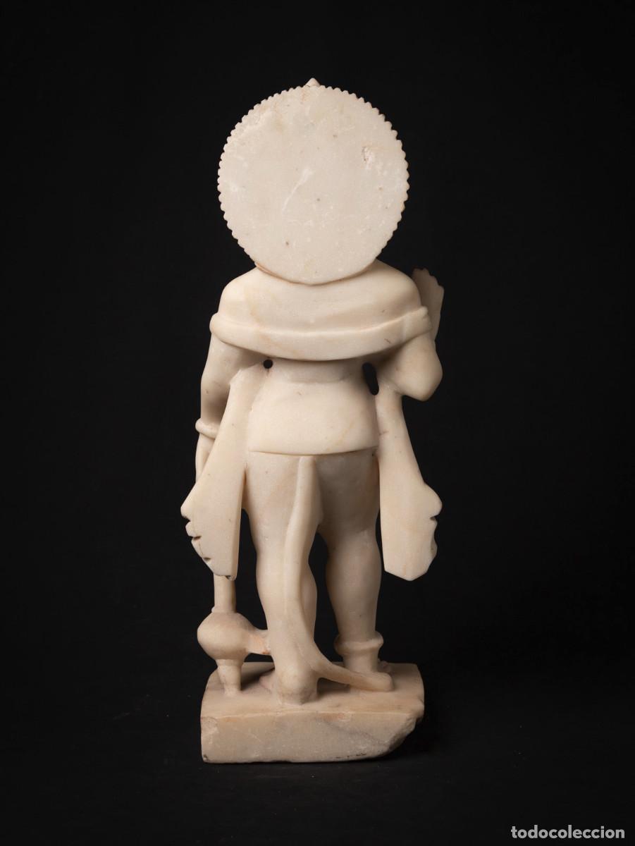Arte: old indian marble Hanuman statue - Foto 4