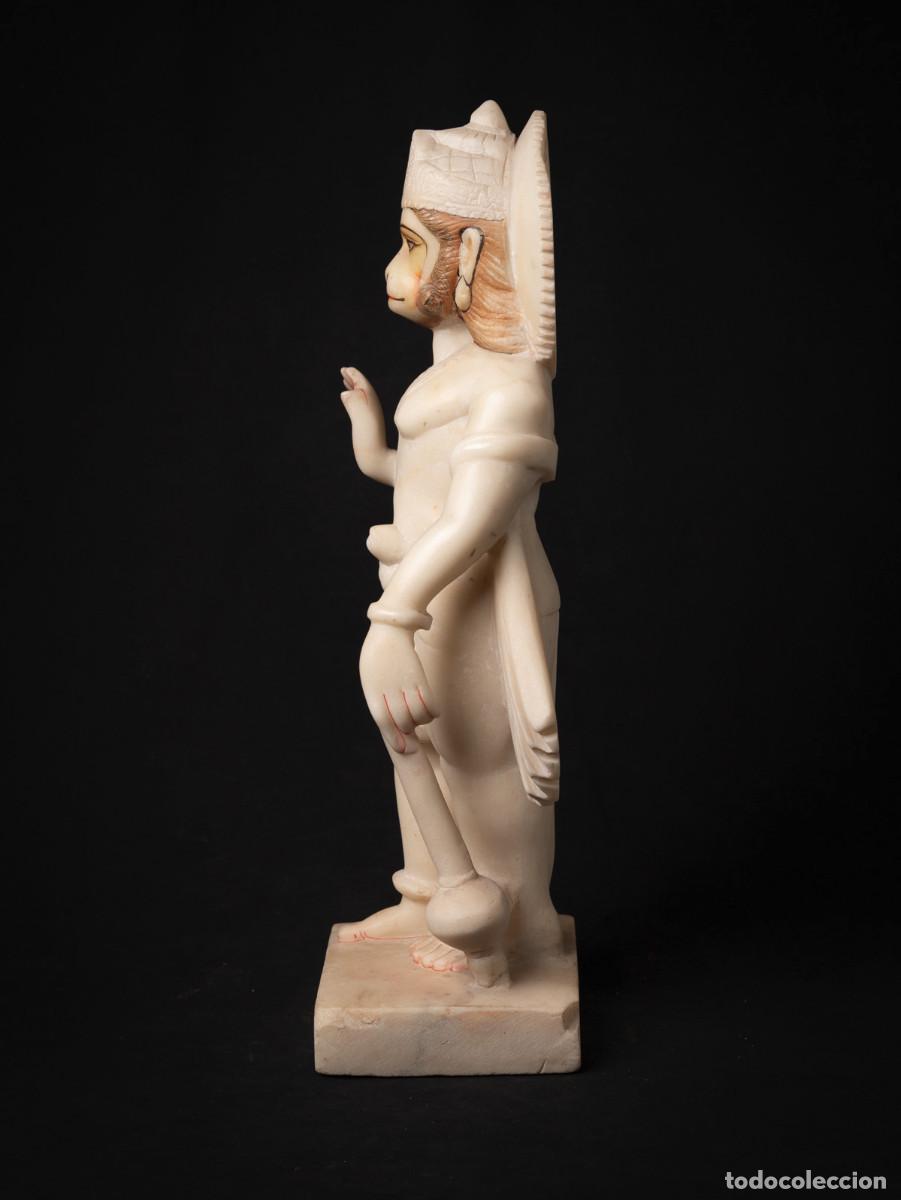 Arte: old indian marble Hanuman statue - Foto 5