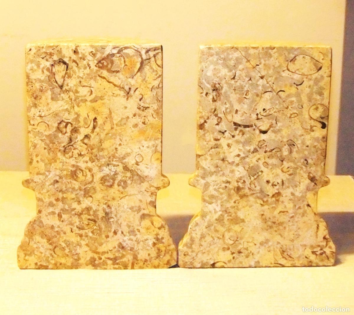 Arte: sujetalibros de columna de m&aacute;rmol postmodernos - Foto 4