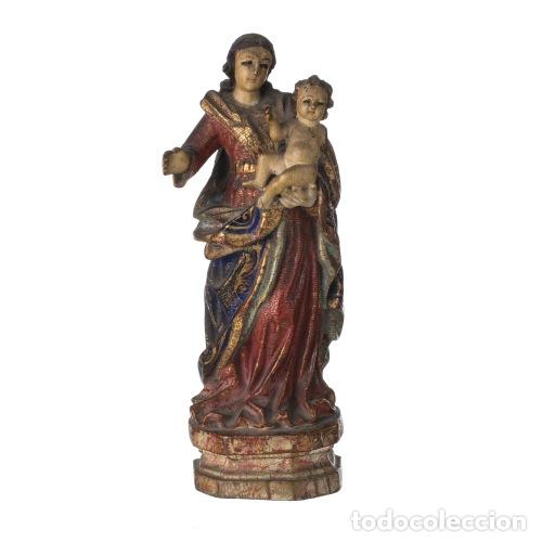 Arte: NUESTRA SE&Ntilde;ORA CON EL NI&Ntilde;O JES&Uacute;S - Foto 1
