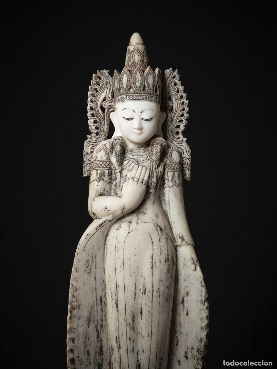 Arte: crowned buddha in full marbor - Foto 7