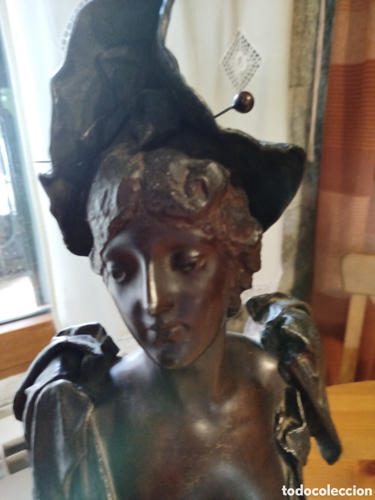 Arte: Preciosa figura de calamina - Foto 5