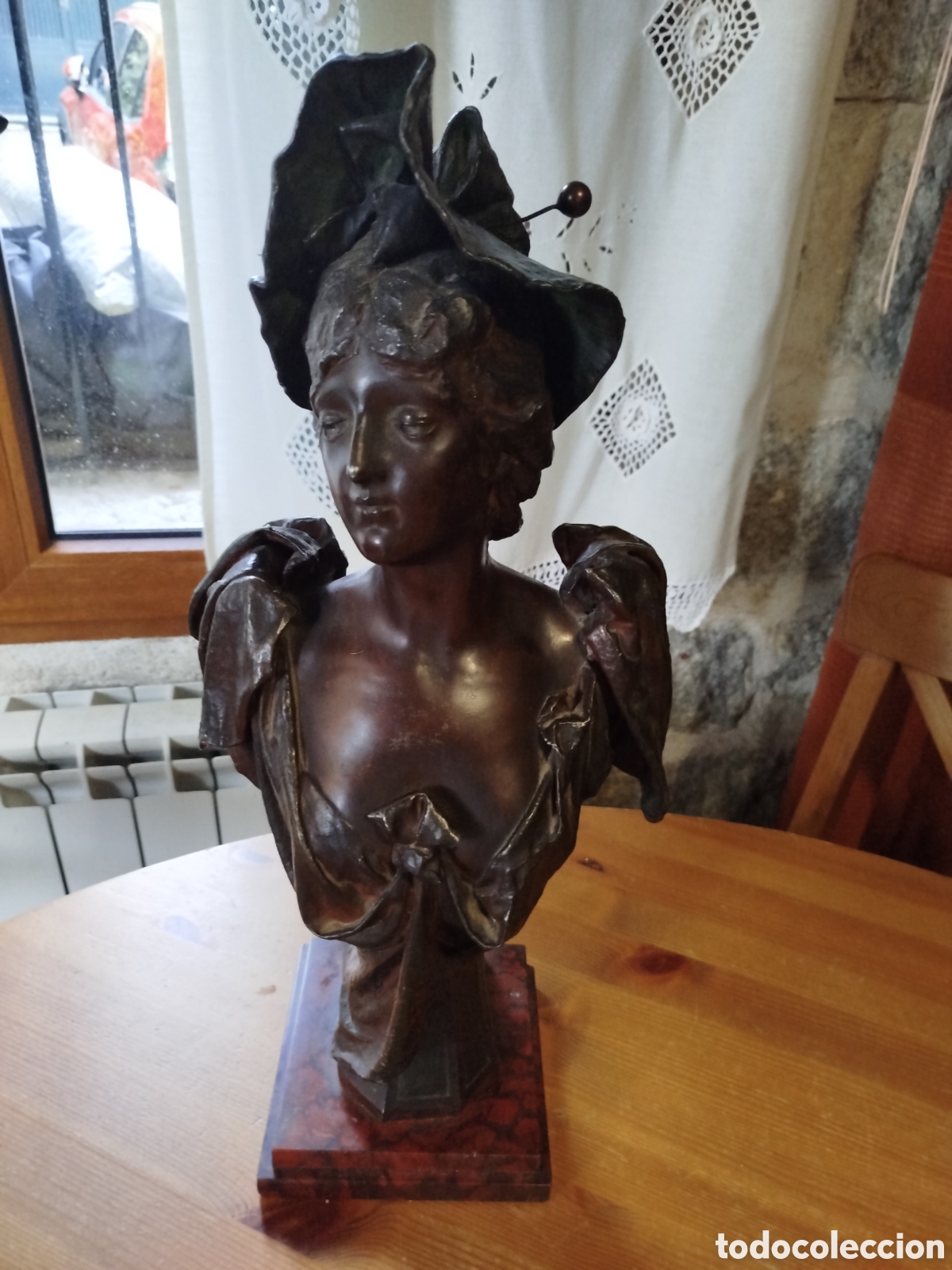 Arte: Preciosa figura de calamina - Foto 1