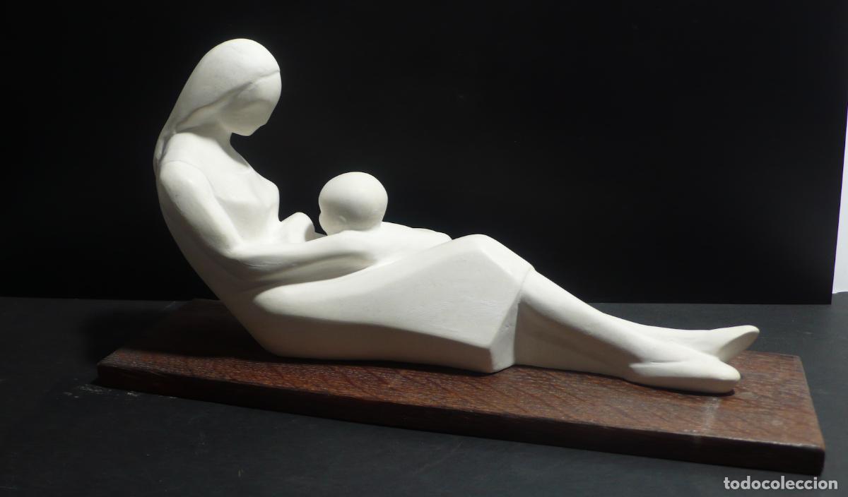 Arte: PEQUE&Ntilde;A ESCULTURA DE MUJER - Foto 1