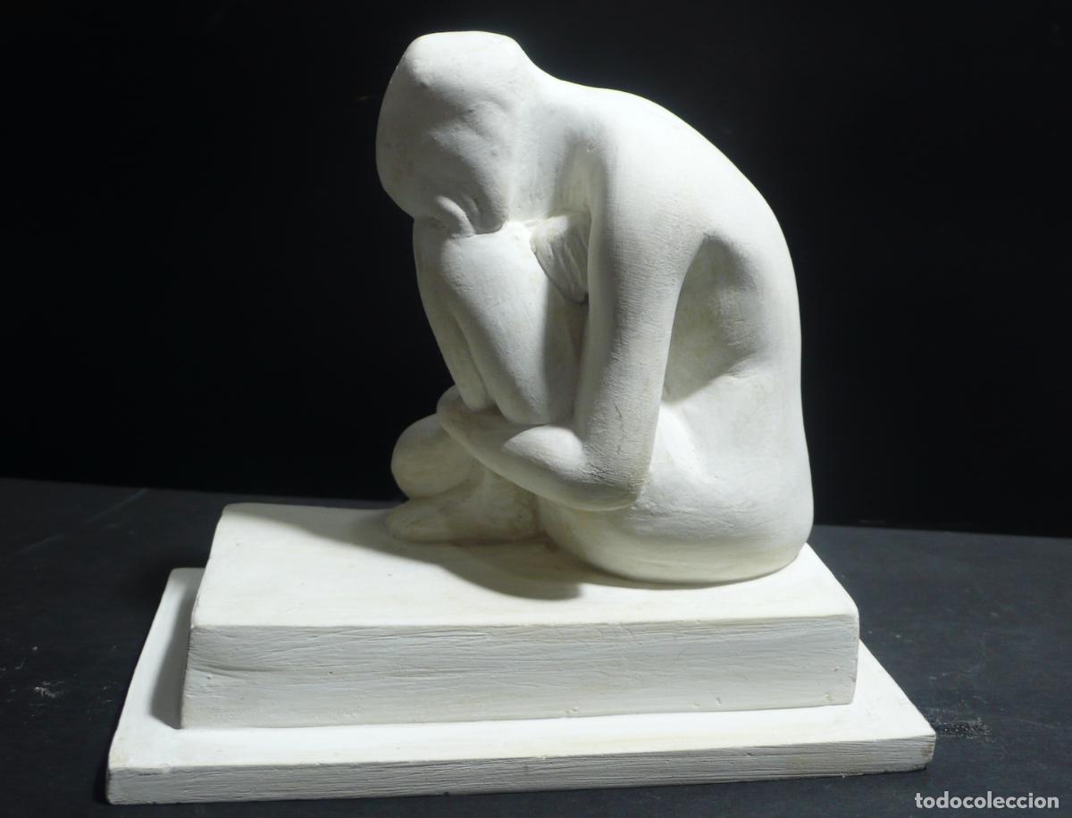 Arte: ESCULTURA DE MUJER EN YESO - Foto 2