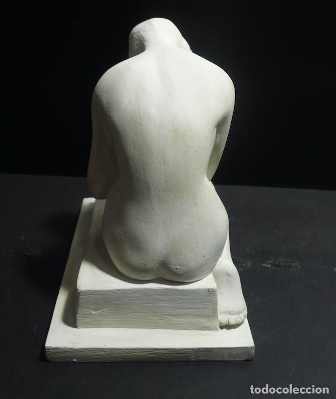 Arte: ESCULTURA DE MUJER EN YESO - Foto 3