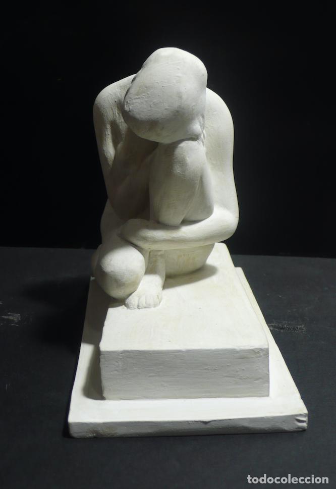 Arte: ESCULTURA DE MUJER EN YESO - Foto 4