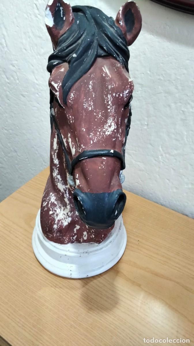 Arte: escultura cabeza de caballo de 45 cm - Foto 5