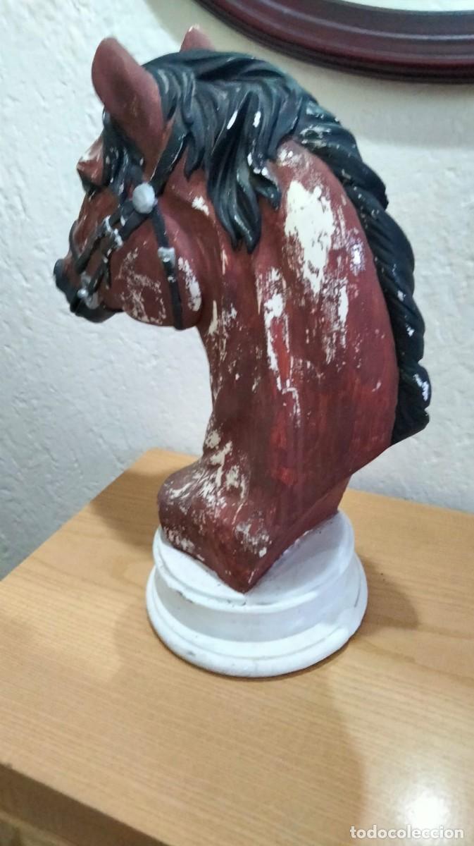 Arte: escultura cabeza de caballo de 45 cm - Foto 7