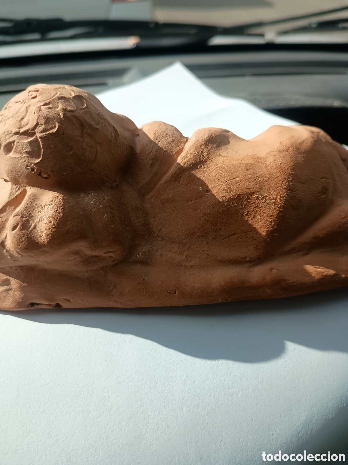 Arte: Ni&ntilde;o Jes&uacute;s de barro cocido - Foto 5