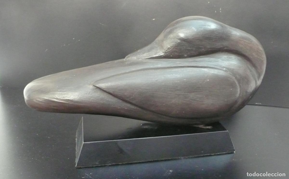 Arte: ESCULTURA DE PATO EN YESO - Foto 1