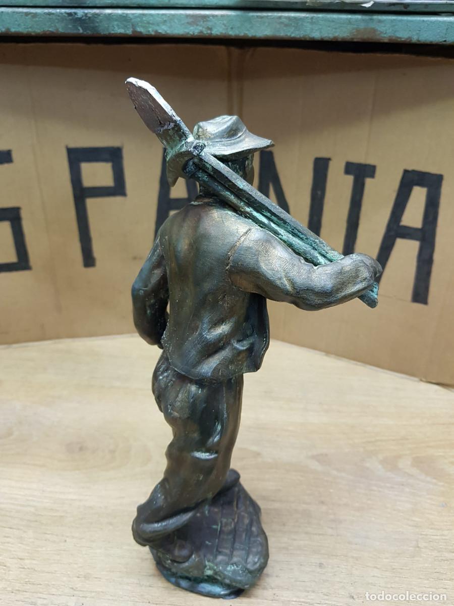 Arte: ANTIGUA ESTATUA DE PICAPEDRERO - Foto 7