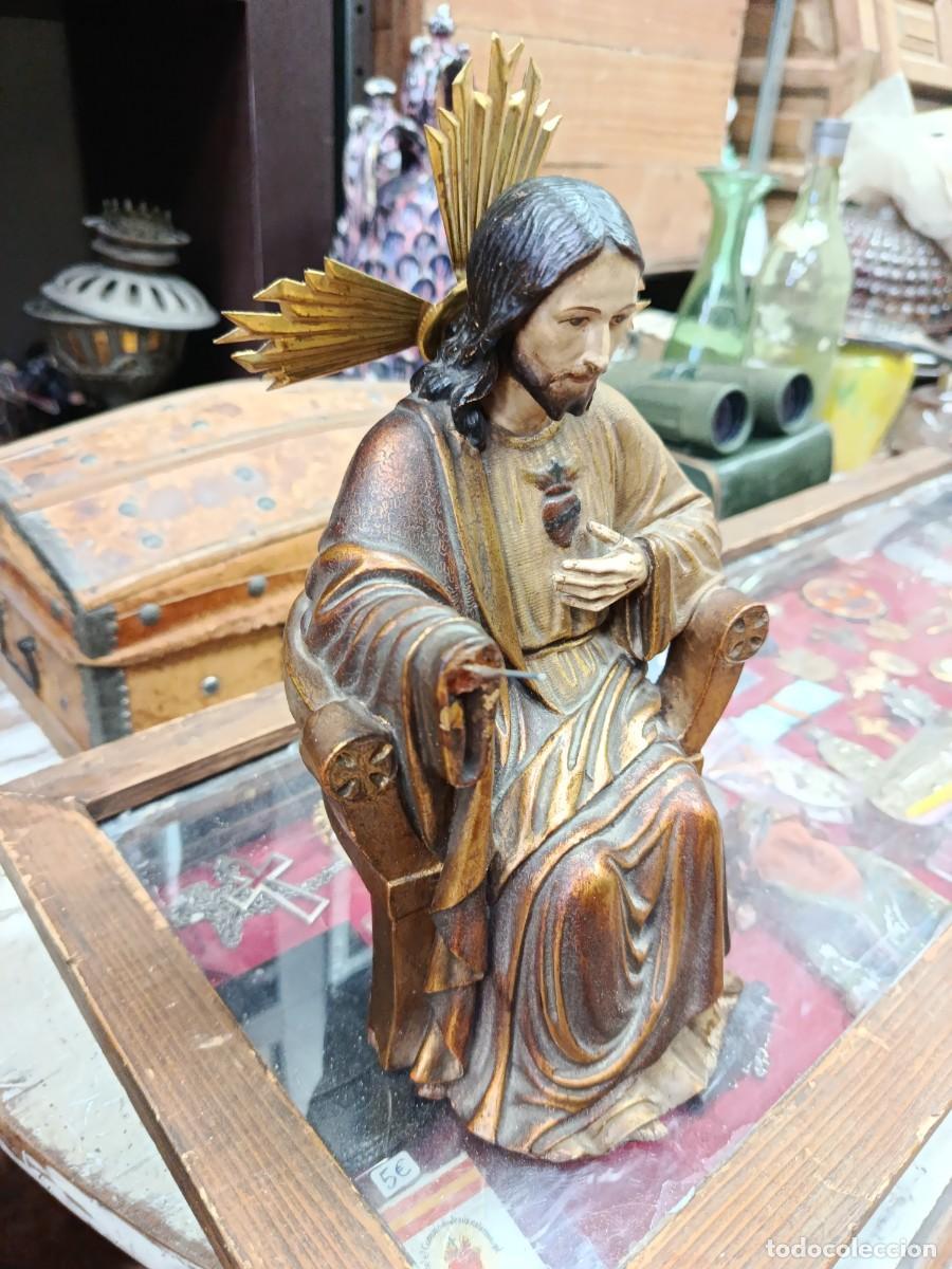 Arte: Coraz&oacute;n de Jes&uacute;s antiguo de Olot. - Foto 2