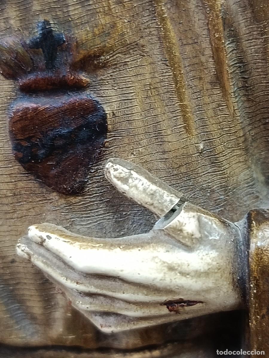 Arte: Coraz&oacute;n de Jes&uacute;s antiguo de Olot. - Foto 4